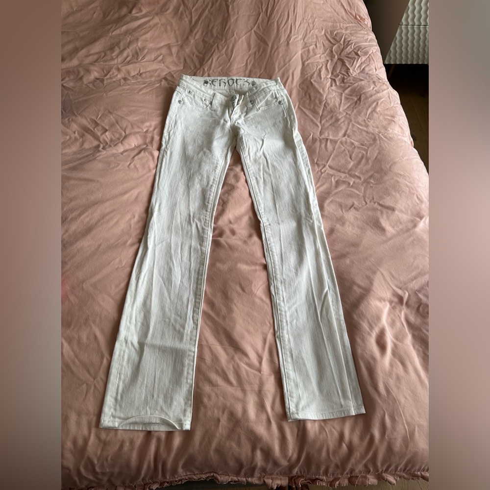 White jeans